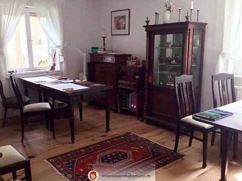 Atelier und Kursraum  -  Zeichenkurse im Schloss - Landkreis Neustadt a. d. Aisch - Bad Windsheim  bei Susanne Habermann