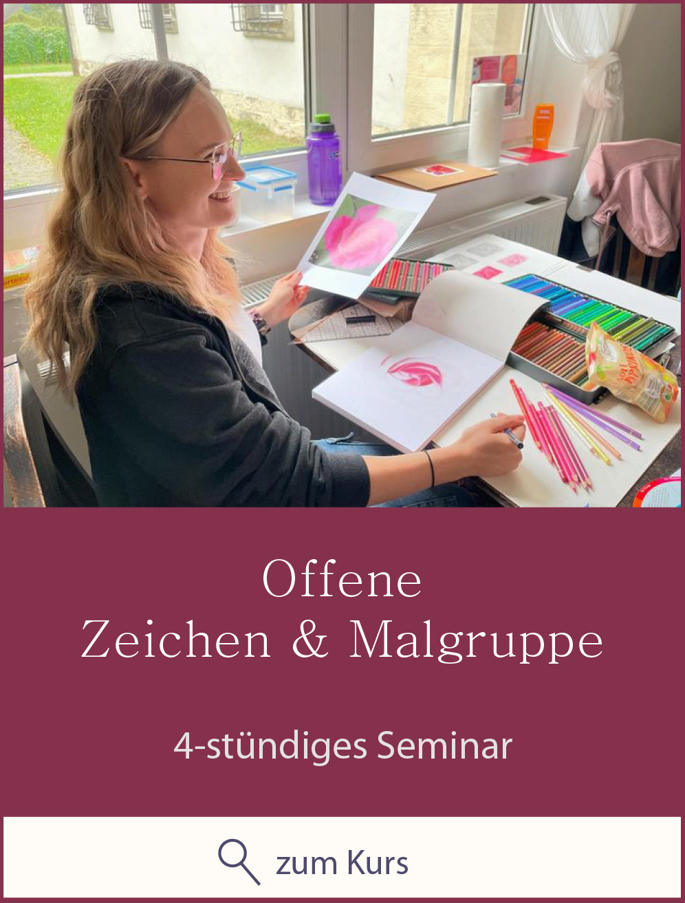 Offene Zeichen und Malgruppe - 4-stündiges Seminar